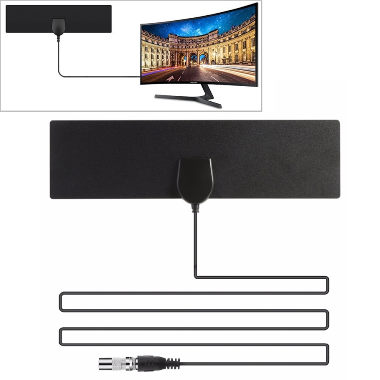 4K 1080P Indoor Digital TV Antenna For Local Channels 50 Miles Range ...