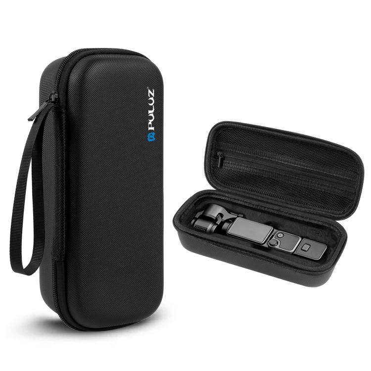 For DJI Osmo Pocket 4 PULUZ Mini Body Bag Portable PU Storage Bag (Black)