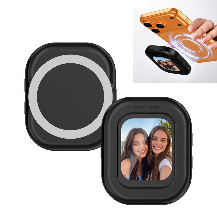 PULUZ Magnetic Phone Vlog Selfie Monitor Screen (Black)