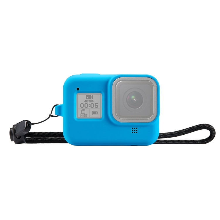 Gopro Blue Color PULUZ for GoPro HERO12 Black /11 Black /10 Black /9 Black Silicone ...