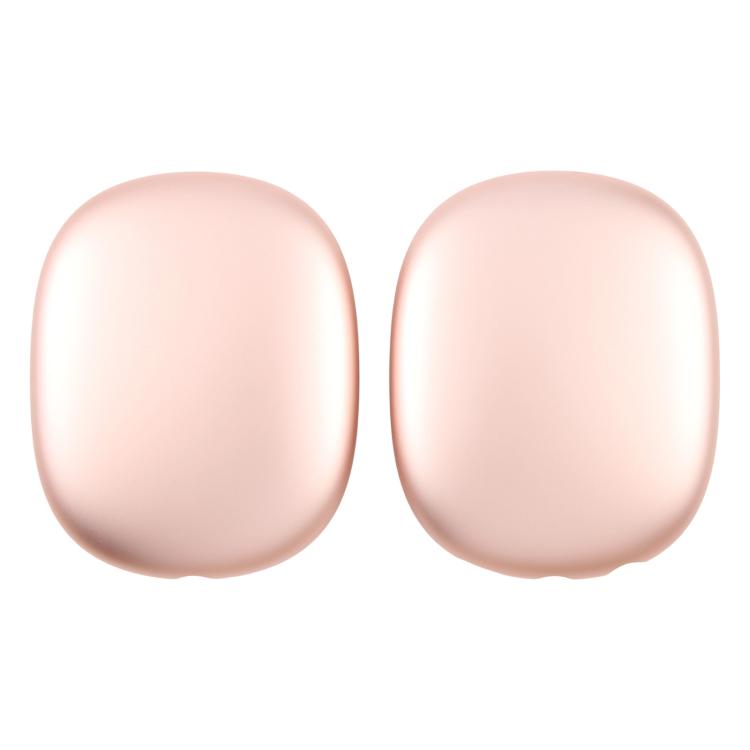 For Apple AirPods Max Left / Right Aluminum Alloy Earmuffs (1 Pair) (Rose Gold)