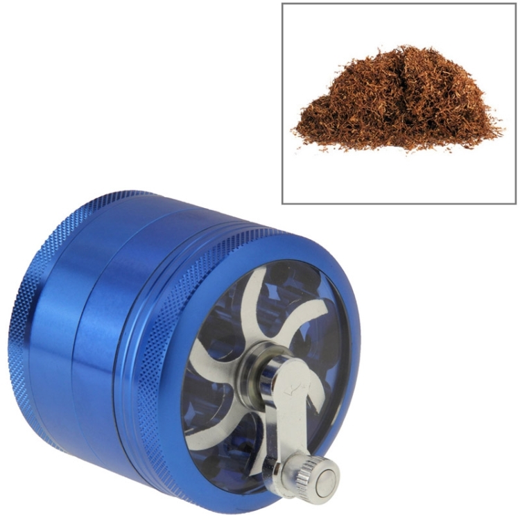 hand crank cigarette machine 63mm Hand-cranking Cigarette Rolling Machine Herb & Tobacco Grinder, Random  Color Delivery