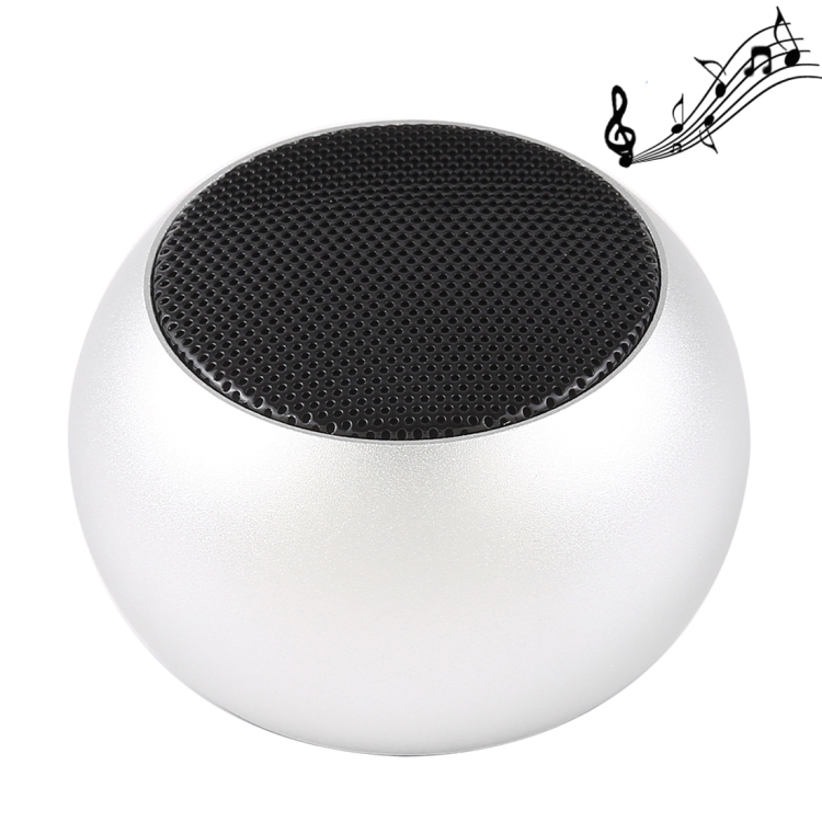 ミニメタルワイヤレスBluetoothスピーカー、ハンズフリー、LED