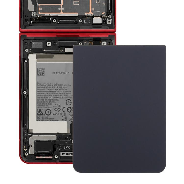 For Galaxy Z Flip7 SM-F766B OEM Battery Back Cover (Black)
