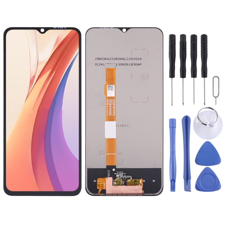 BRAND SET Custodia per Vivo Y72 5G/Vivo iQOO Z3 Antiurto Cielo Stellato Brillante Modello Cover Posteriore in Vetro Temperato Morbido TPU Bordo in Silicone Bumper Case Protettiva-CCXK