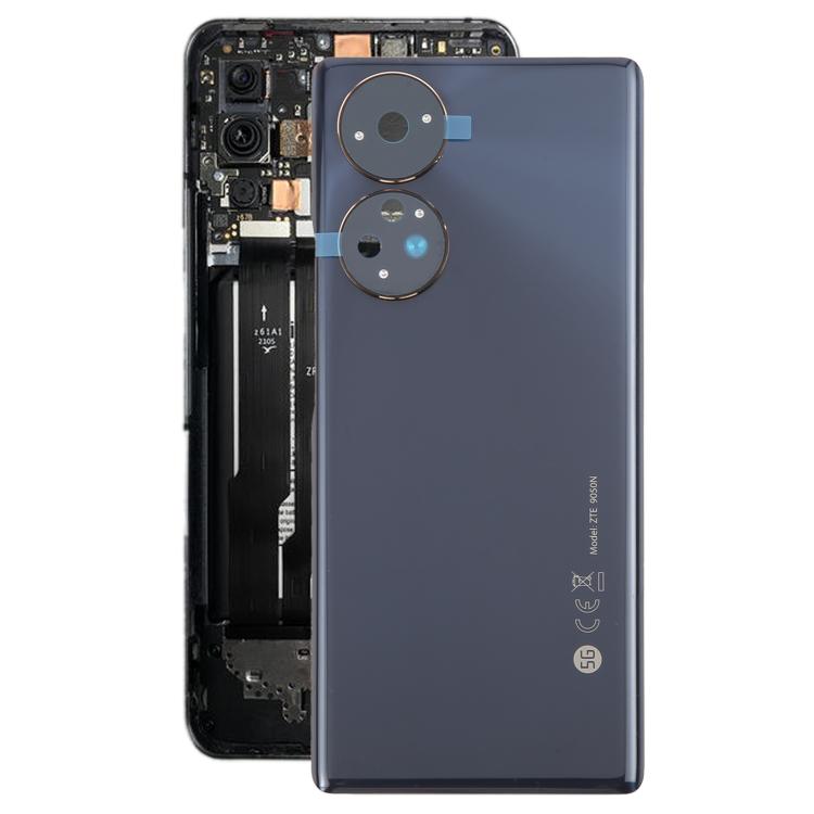 For ZTE Libero 5G III / A202ZT Cubic Grid Texture Flip Leather
