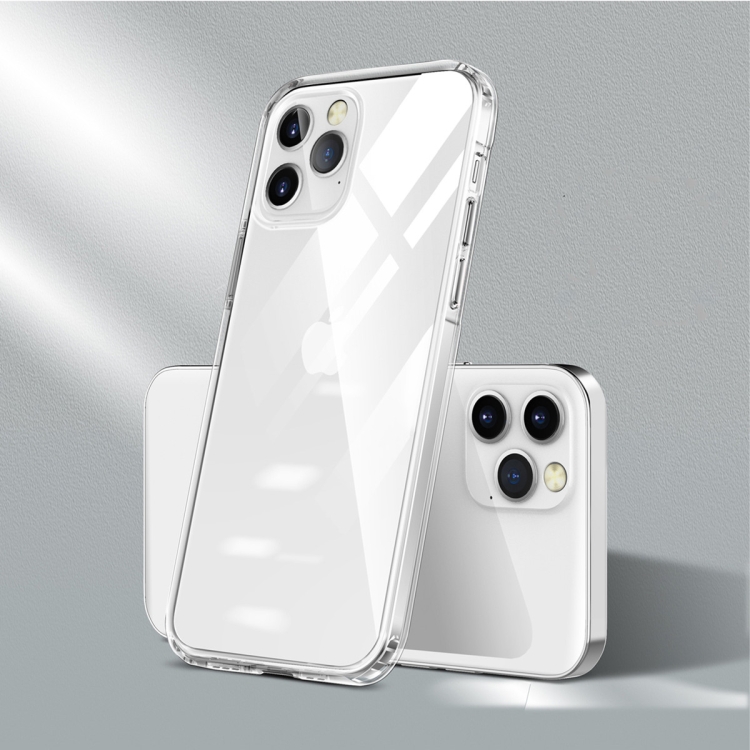 ☆ iPhone12Pro Max ケース クリア TPU x ホワイト 200 SYA001208603A.jpg