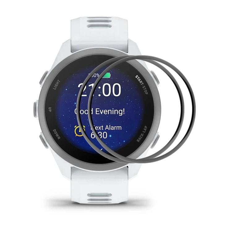 For Garmin Forerunner 170 2pcs ENKAY 3D Full Coverage Soft PC Edge PMMA HD Screen Protector Film