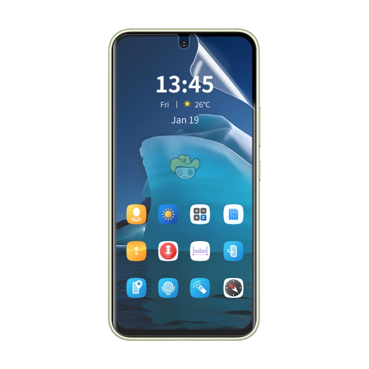 HuiYouMY Cover per Blackview Wave 8C/Wave 8/Oscal Flat 2/Oscal Flat 2C (6.56) con 2 Pellicole Vetro Temperato, Trasparente Custodia Silicone Morbida TPU Ultra-Sottile AntiGraffio Antiurto Case - WM49