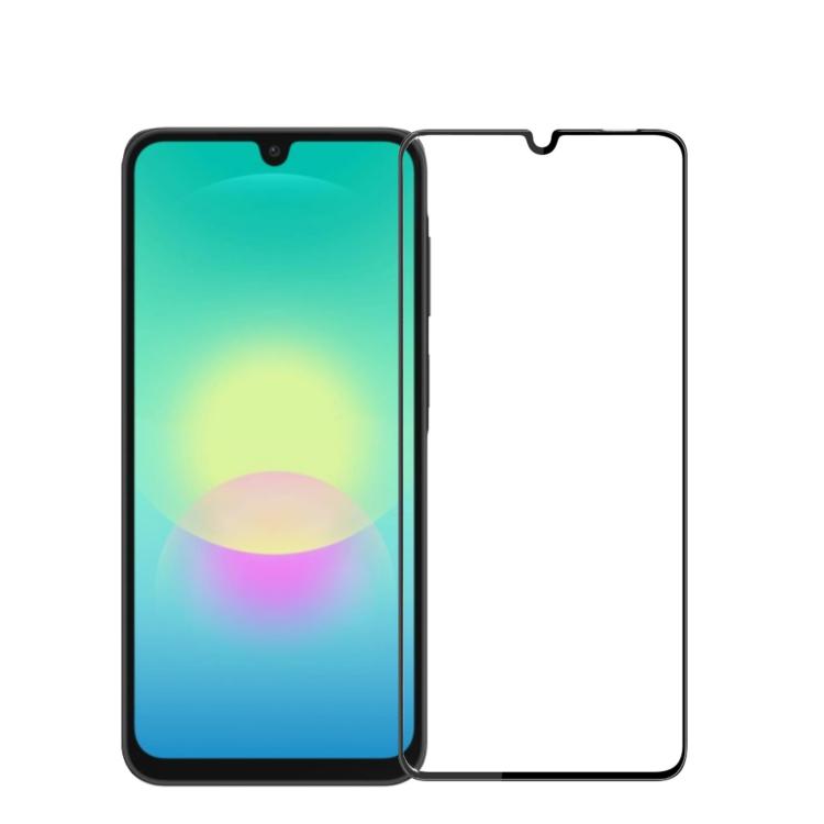 For Galaxy A08 4G / 5G PINWUYO 9H 3D Full Screen Explosion-proof Tempered Glass Film(Black)