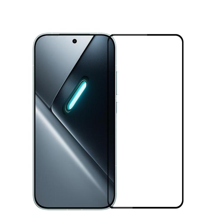 For Xiaomi Poco X8 Pro Max Unlock MOFI 9H 2.5D Full Screen Tempered Glass Film(Black)