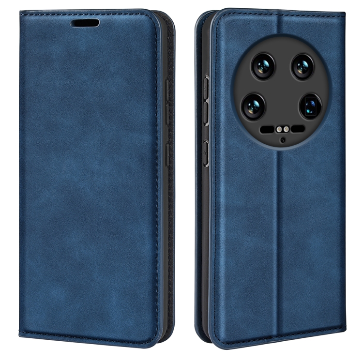 Cover Xiaomi 14 Resistente in Pelle Verde con Stand Video Cover Xiaomi 14 Resistente in Pelle Verde con Stand Video
