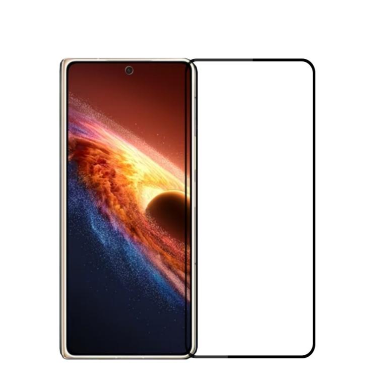 For Honor Magic V6 MOFI 9H 2.5D Full Screen Tempered Glass Film(Black)