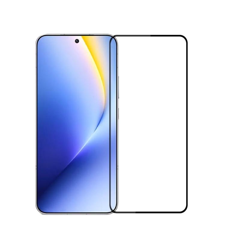 For Honor Win Turbo 5G MOFI 9H 2.5D Full Screen Tempered Glass Film(Black)