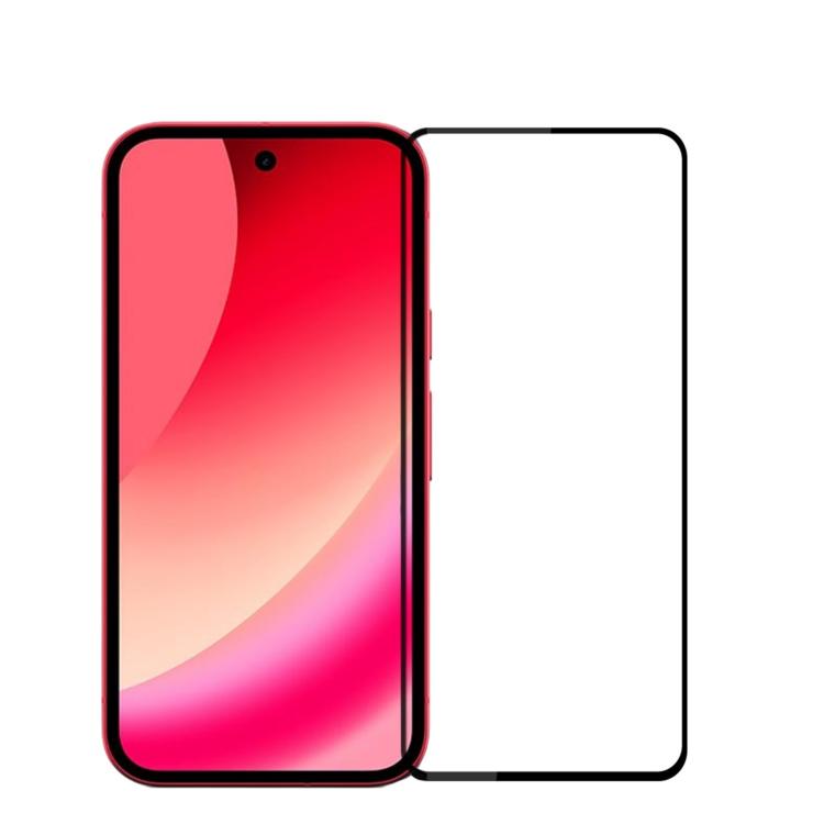 For Google Pixel 10a MOFI 9H 2.5D Full Screen Tempered Glass Film(Black)