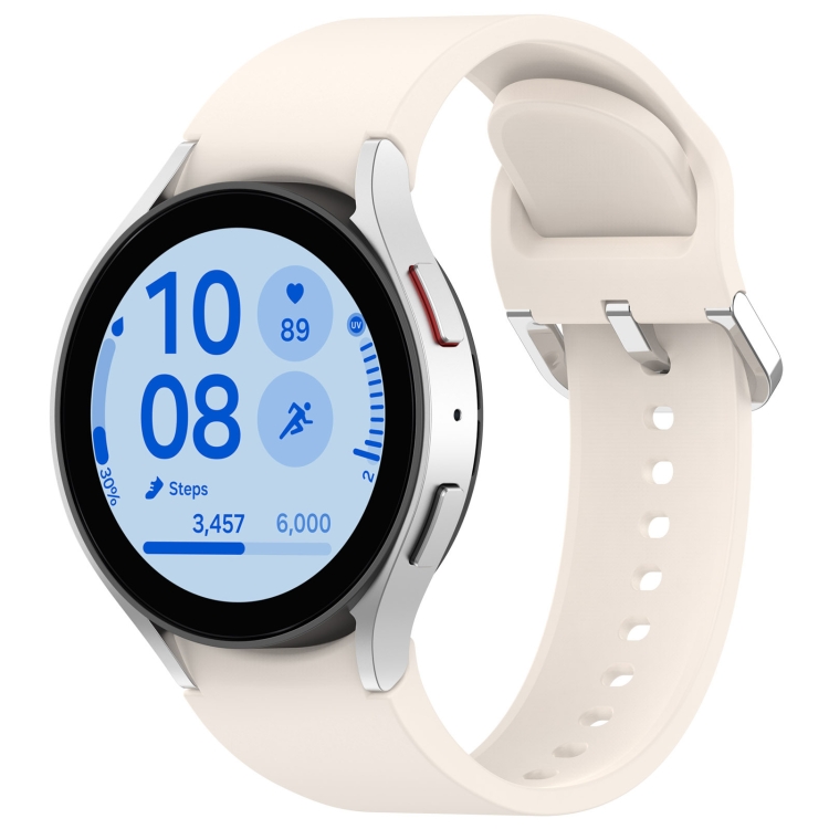 Samsung Galaxy Watch FE 40mm ソリッドカラー シルバーバックル 