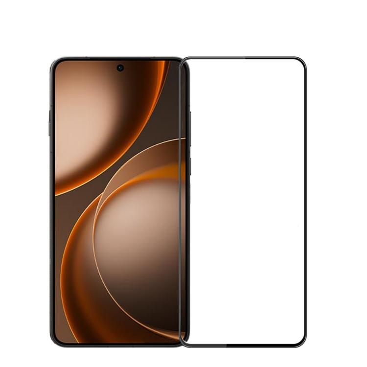 For OPPO Find X9 Ultra PINWUYO 9H 3D Full Screen Explosion-proof Tempered Glass Film(Black)