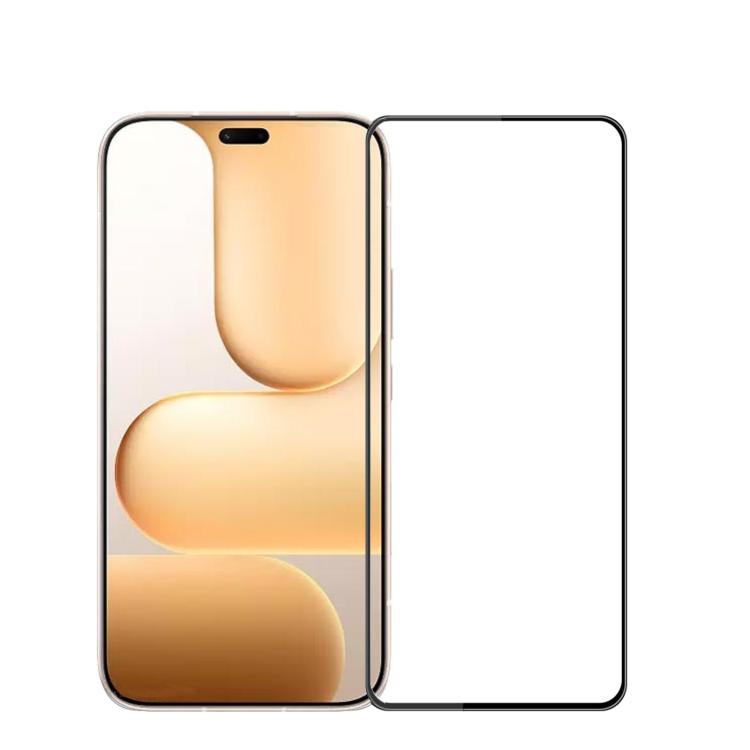 For Honor 600 Lite Global / X80i PINWUYO 9H 3D Curved Full Screen Explosion-proof Tempered Glass Film(Black)