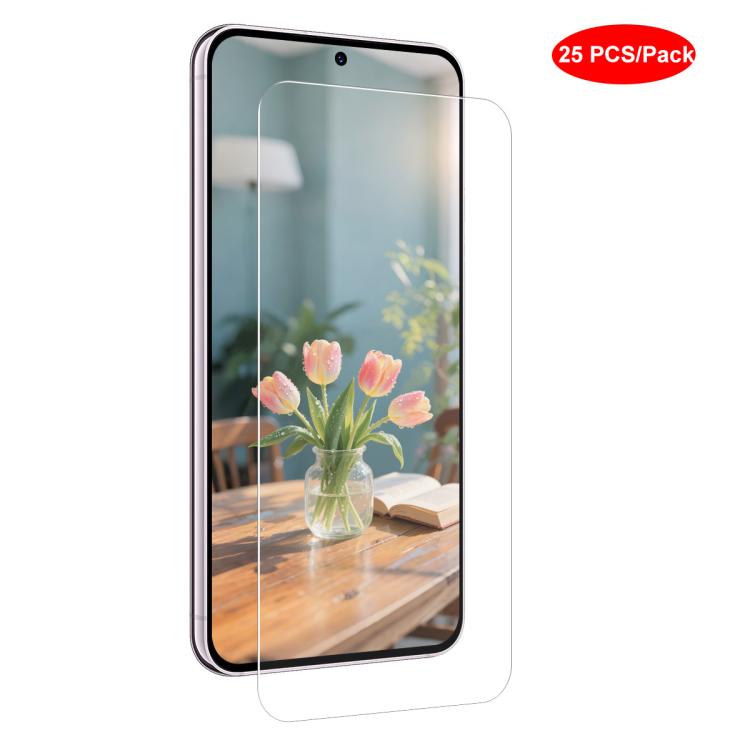 For Redmi Note 17 Pro Global 163.5mm JUNSUNMAY 25 PCS/Pack Screen Protector Tempered Glass Film