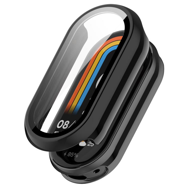 Cover Xiaomi Smart Band 8 – 2 Custodie Rigide PC Con Vetro Temperato 9H, Copertura Completa Ultrasottile