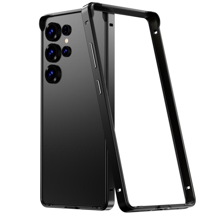 Shockproof Inner Frame For Samsung Galaxy S25 Ultra 5G Metal Hybrid Silicone Four-Corner ...