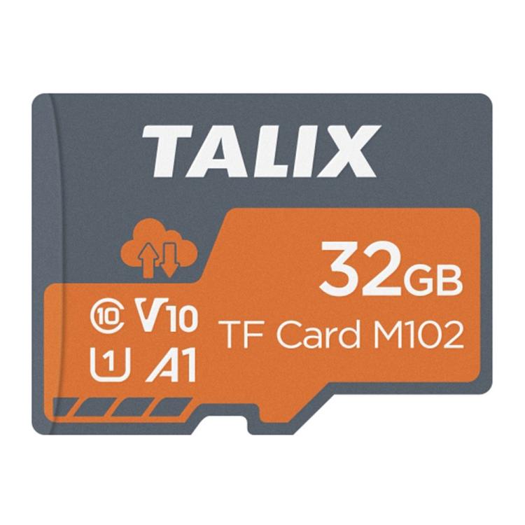 TALIX M102 TF Card U3 V30 A1 4K UHD Video Storage Memory Card, Memsize:M102-32G