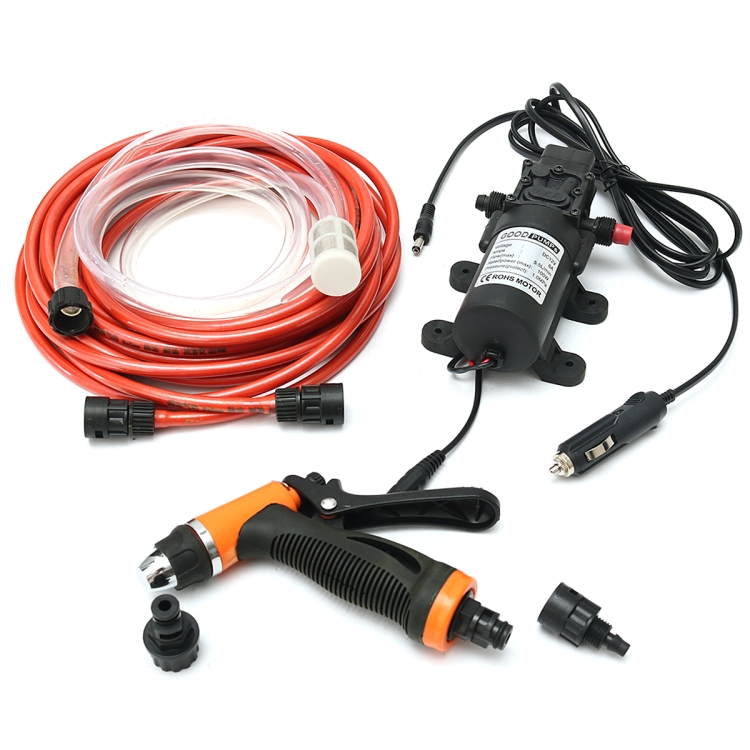 cigarette lighter pressure washer Car With its 25 high pressure hose you can reach tight spots 12V Portable 120W 200PSI High