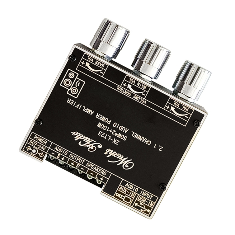 ZK-302T Mini Bluetooth 5.1 Receiving Audio Module With Power Amplifier ...