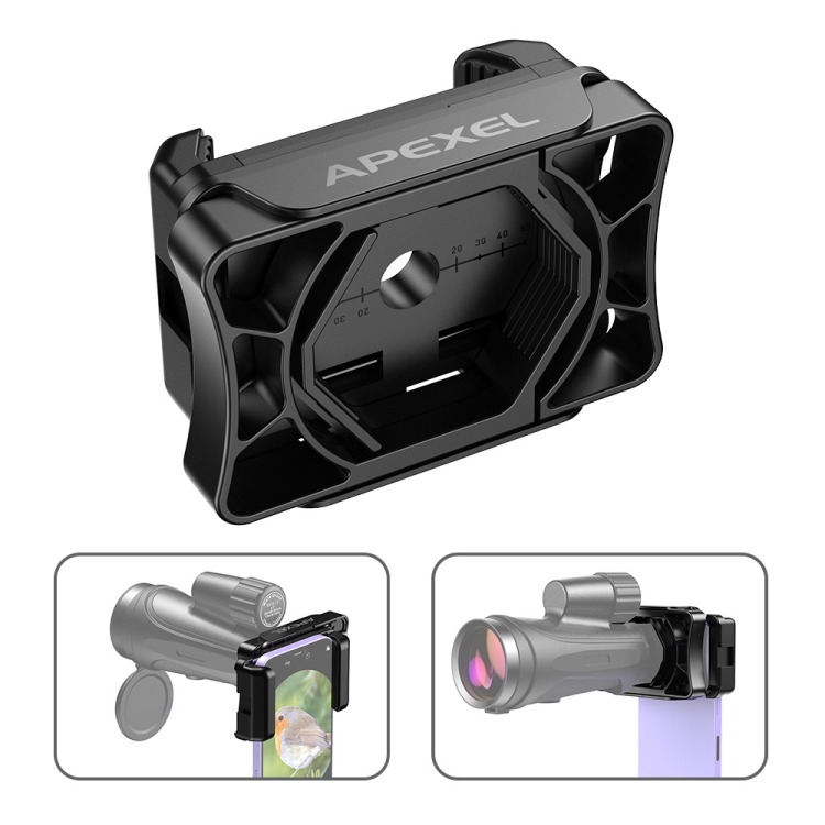 Hb110 Localizer APEXEL APL-HB110-10X 2合1 广角微距通用外置手机镜头