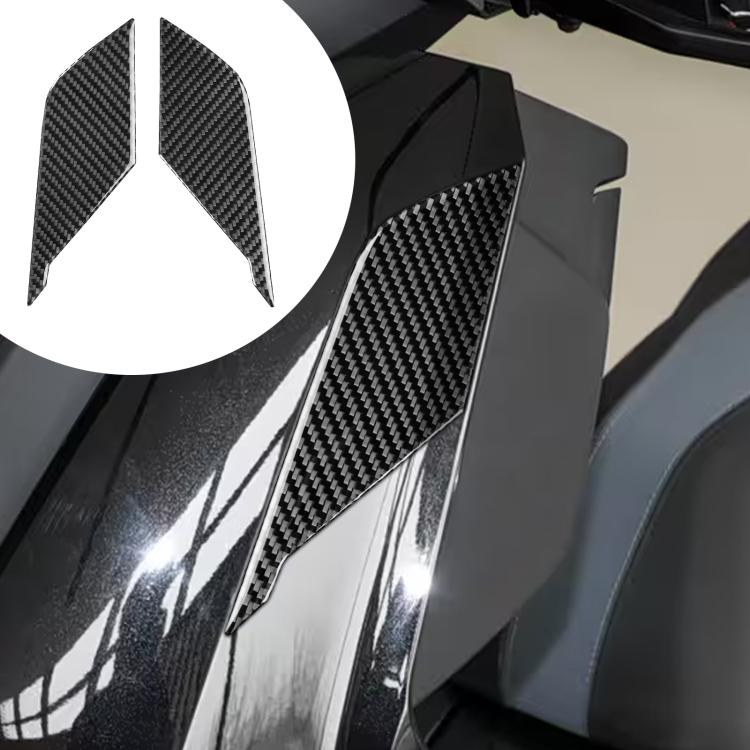 For 2021-2023 BMW C400X 2pcs /Set Front And Side Stickers(Black)