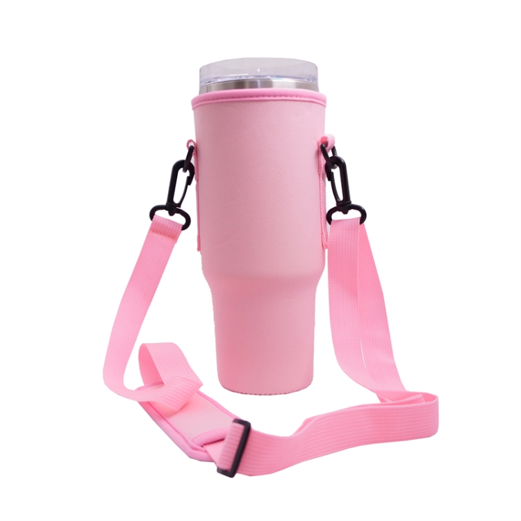Pink FrostSip carrier sleeve
