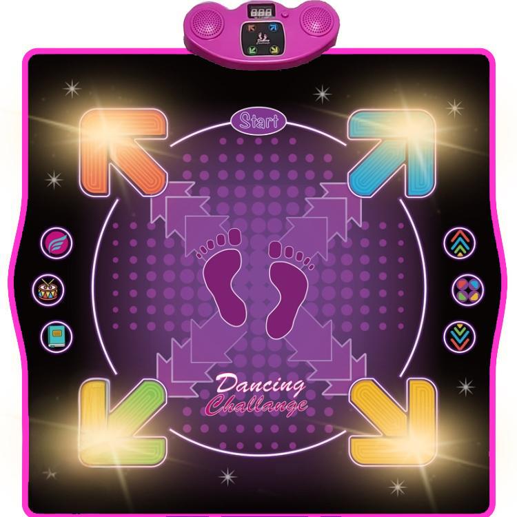 Handwell Alfombra De Baile Con 8 Botones, Bluetooth Y 4 Modos De Juego – Ideal Para Regalar A Niñas De 3 A 12 Años En Cumpleaños O Navidad