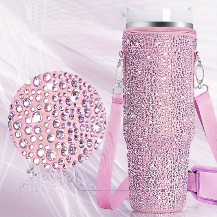 Pink FrostSip cup carrier