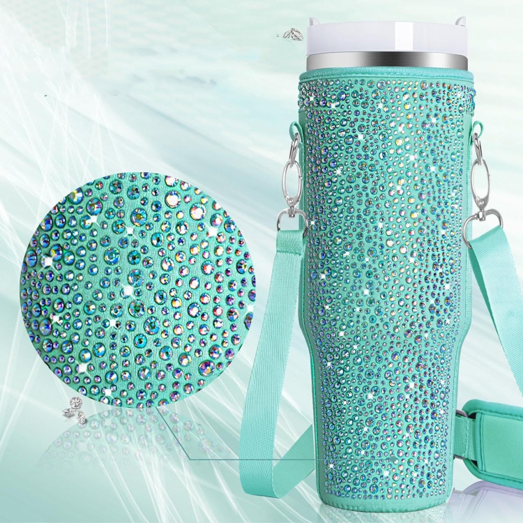 Green FrostSip cup carrier