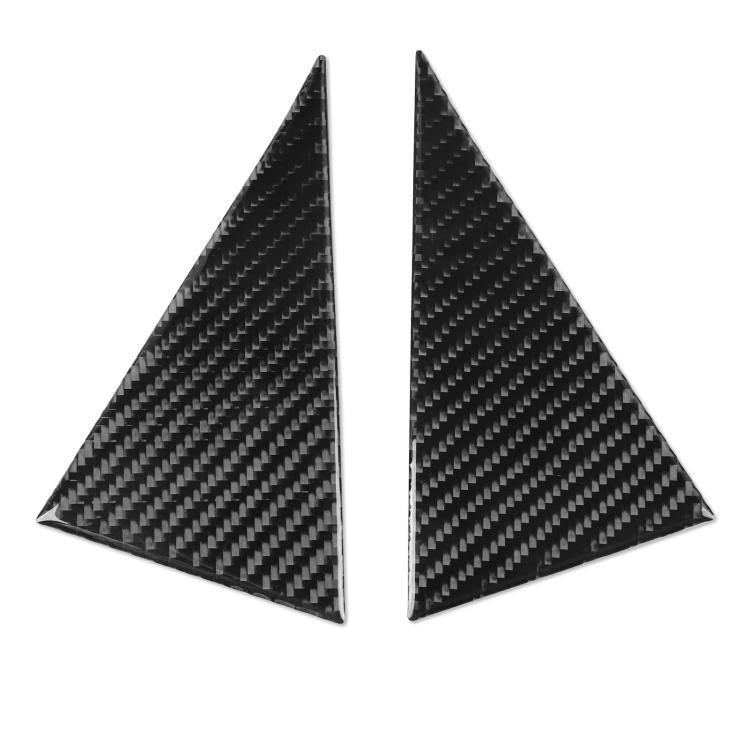 For 2022-2025 BYD Seal 2pcs /Set Car Door Triangle Stickers(Black)