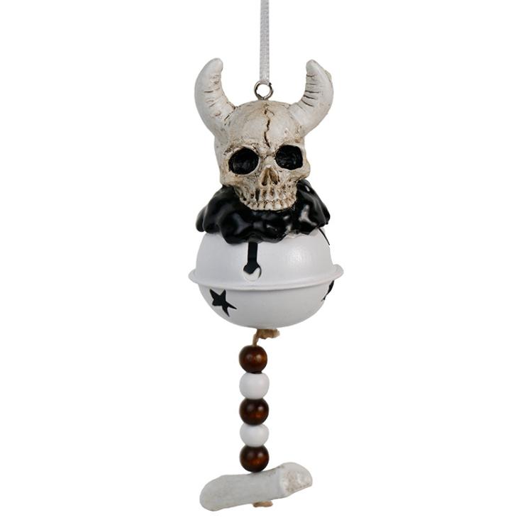 Bullhead Halloween Decorations Horror Devil Wind Chime Home Party Hanging Decoration