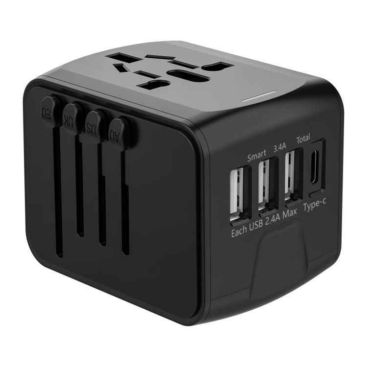 PD20W Multi-Function Travel Charger GaN 2 USB + 2 Type-C Universal Fast ...