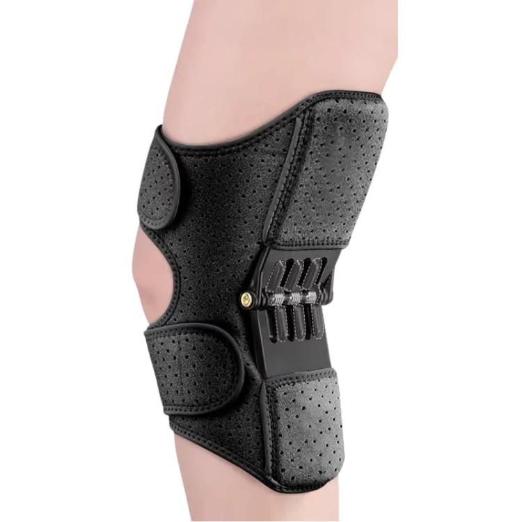 Knee Brace Patellar Strap For Walking Leg Support Stair Climbing Assistance(Black)
