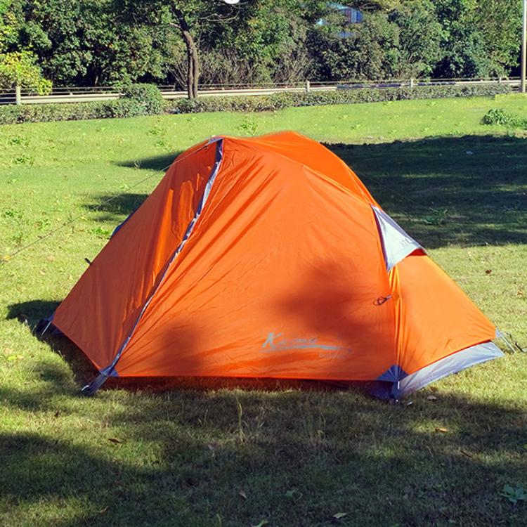 Kaima Outdoor Lightweight Waterproof Camping Tent Waterproof Breathable & Mosquito-Proof Tent, Spec: No Snow Skirt Orange