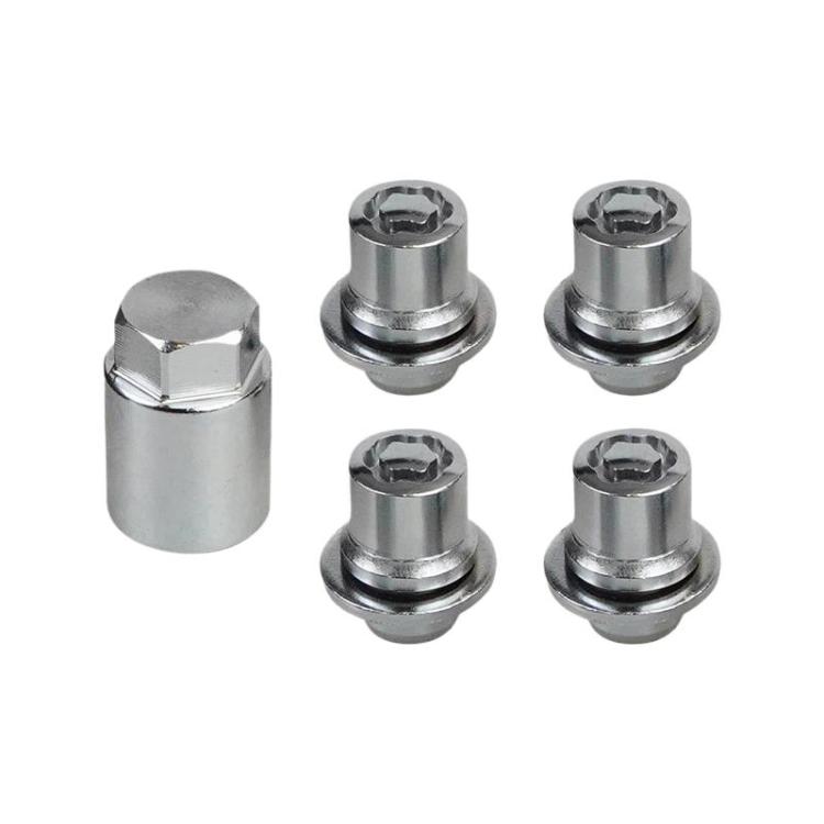 For Toyota Tundra / Sequoia Car Modified Anti-Theft Nuts Wheel Lock Lug Nuts 00276-00901, Size: 34mm