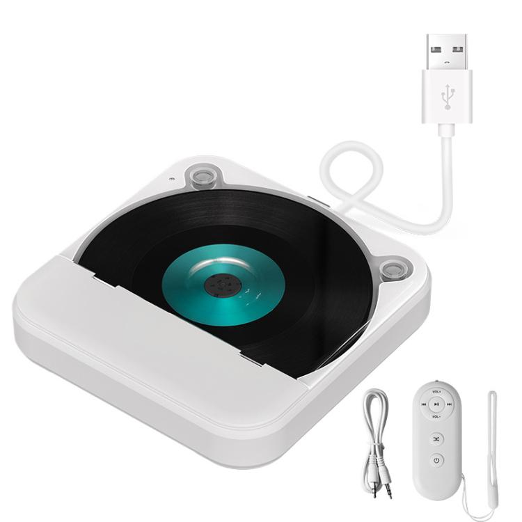 Multi-Functional Car External CD Player With USB Lossless Connection To HiFi Player(White)