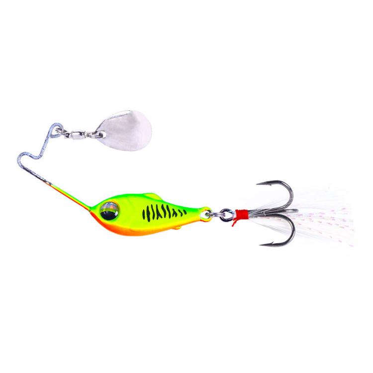 HENGJIA VIB053 6cm 10g Metal Lure Vibrating Spinnerbait(No. 1)