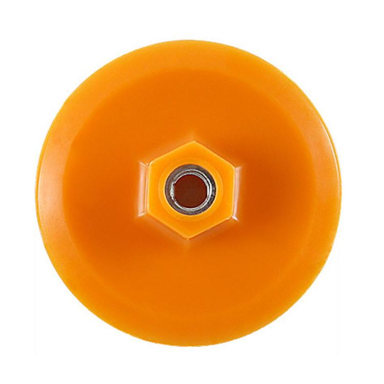 Wet / Dry Grinding Discs Stone Polishing Discs Self-Adhesive Disc Adapters, Spec: 8cm M10 Hole Orange Without Sponge