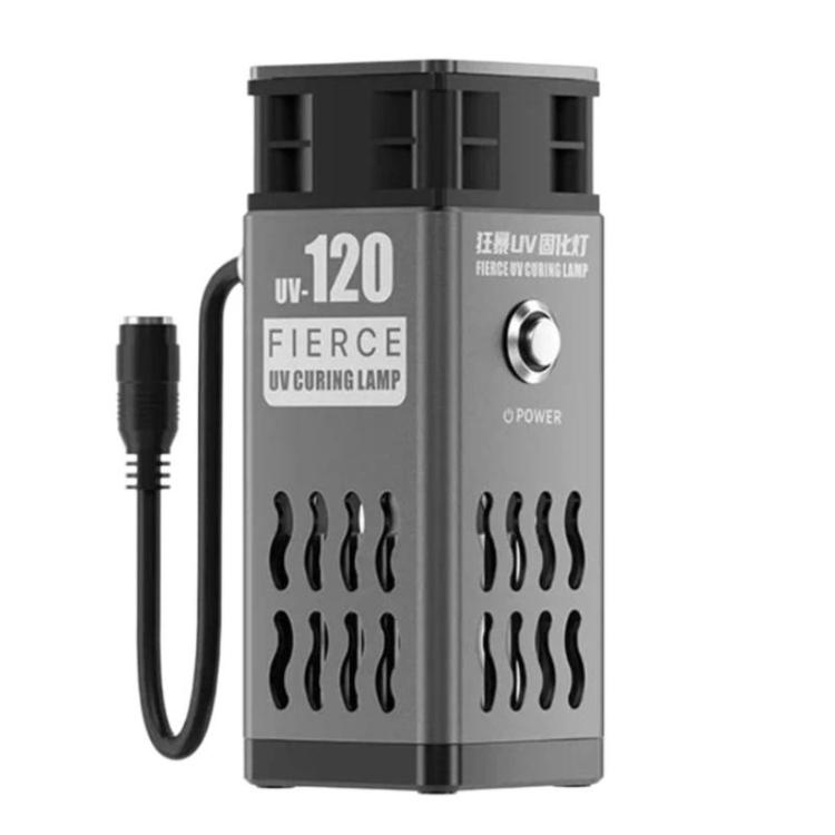 MECHANIC UV-120 12 High-Power Beads UV Curing Lamp Fast Curing Tool Light(Grey)