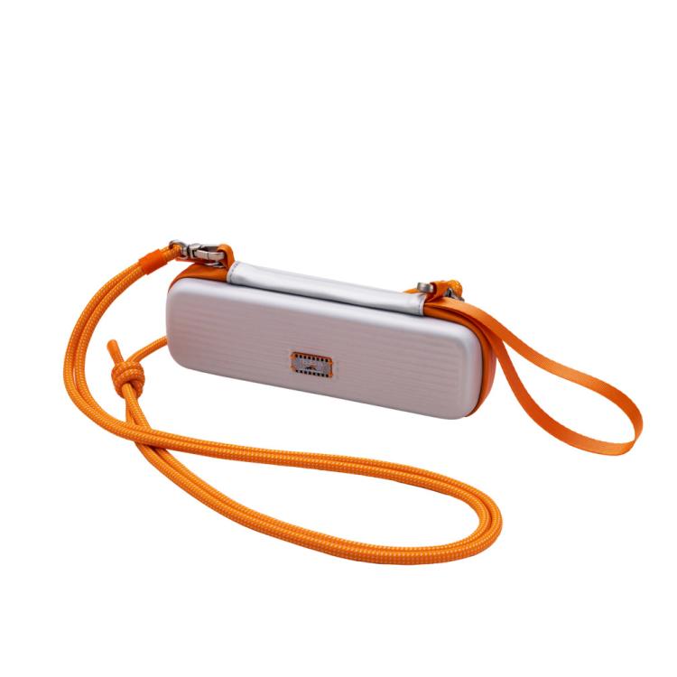 For DJI Osmo Pocket 4/3 TELESIN DisAdv Bag Portable Mini Suitcase Crossbody Bag with Adjustable Shoulder Strap(Silver)