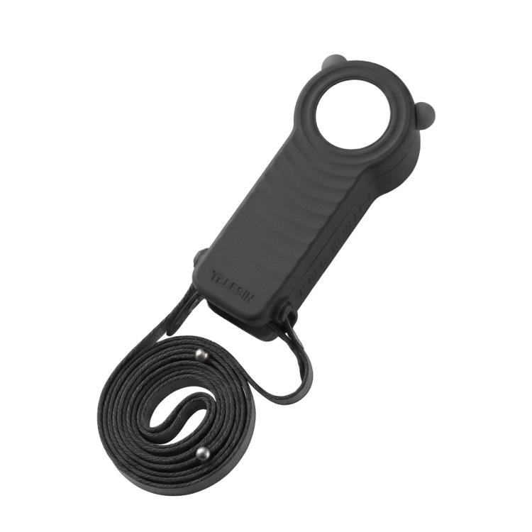 For DJI Osmo Pocket 4 TELESIN DisAdv Case Multi-Functional Storage Shell with Magnetic Filter Organizer(Black)