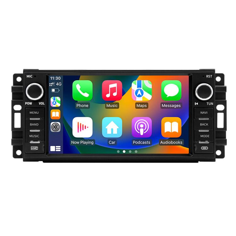 7 Inch Navigation GPS Reversing Car Radio Carplay For Dodge / Jeep / Chrysler, Specification: Quad-core 2GB+32GB