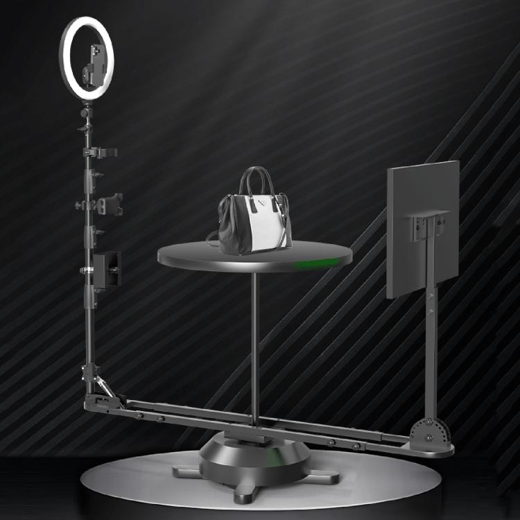 360-Dgree Electric Rotating Display Stand, Panoramic Photography Turntable For Phone & DSLR Camera Product Shooting EU Pliug