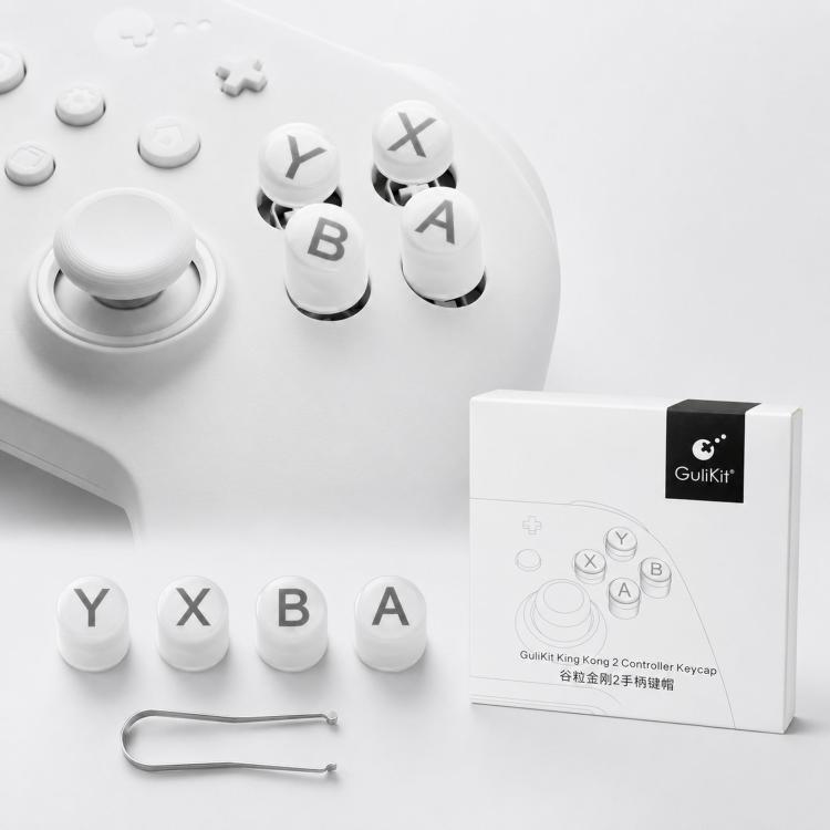 GuliKit NS32 King Kong 2 Controller Keycap Set ABXY Buttons with Metal ...