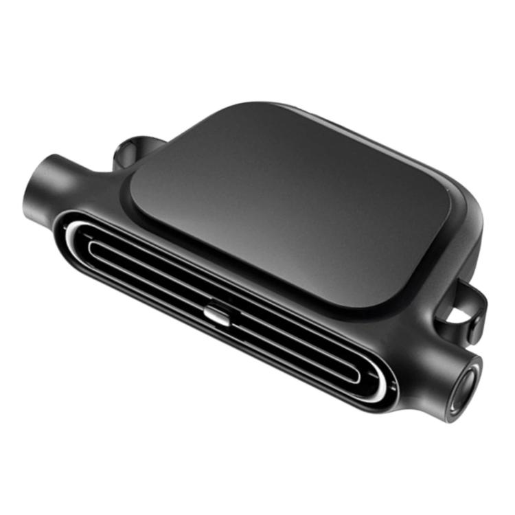 KLX09 3-Speed High Wind Car Seat Fan USB Brushless Motor Cooling Fan(Black)